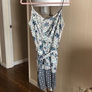 Spaghetti strap floral dress. Worn 3 times.